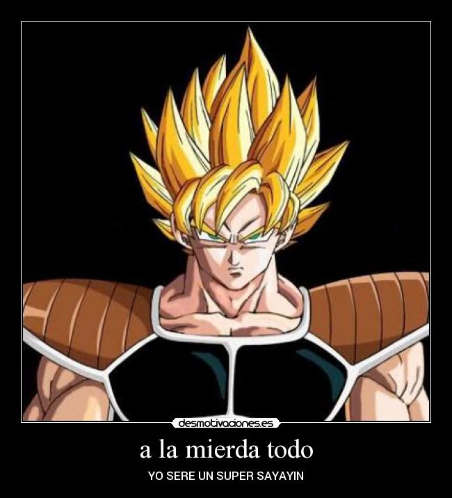 carteles goku desmotivaciones