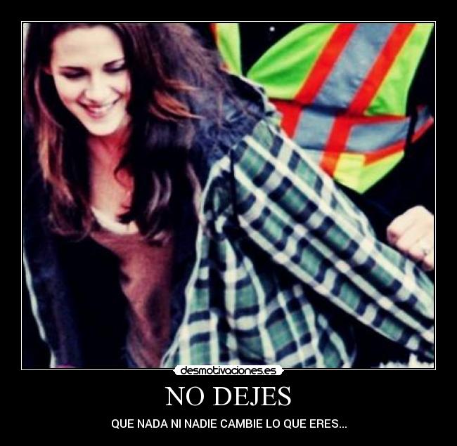 NO DEJES - 