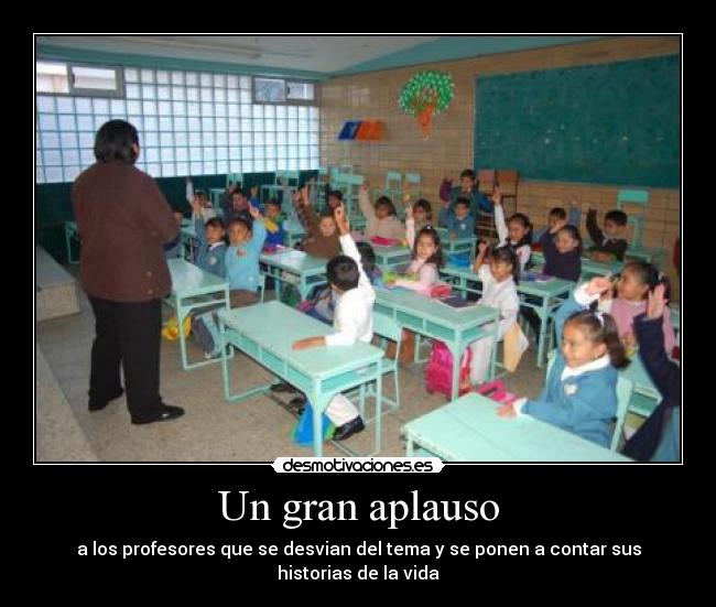 carteles profesores alumnos ensenar desmotivaciones