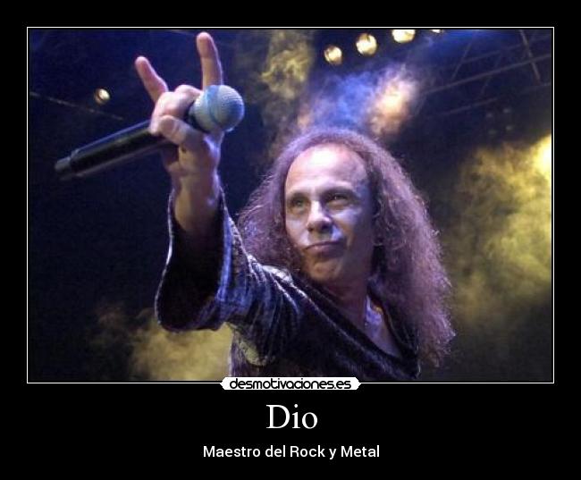 Dio - Maestro del Rock y Metal