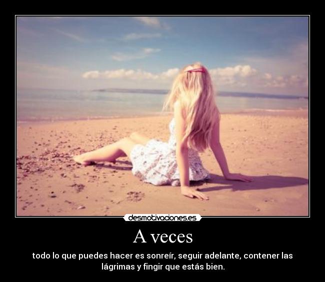 A veces -