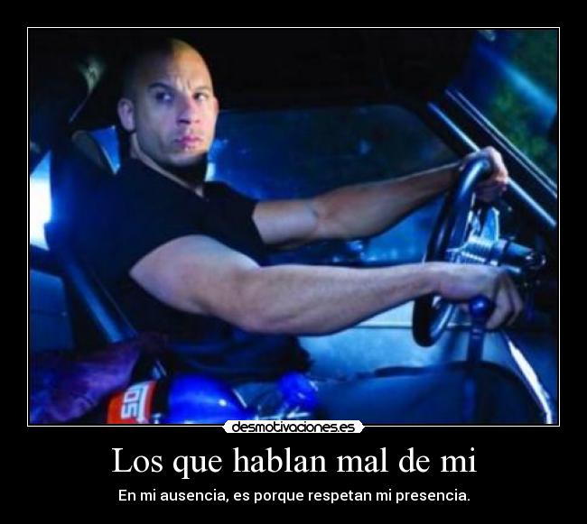 Los que hablan mal de mi - 