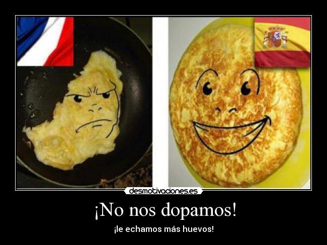 ¡No nos dopamos! -