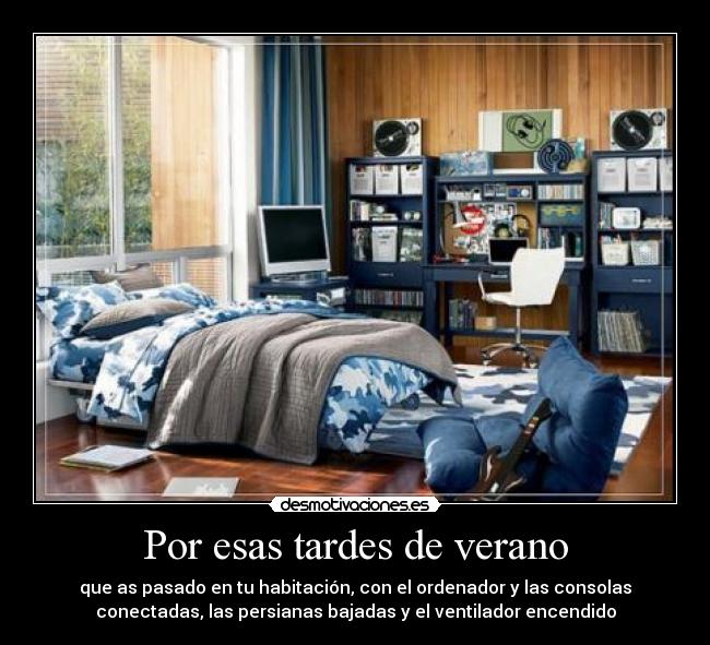 Por esas tardes de verano - 