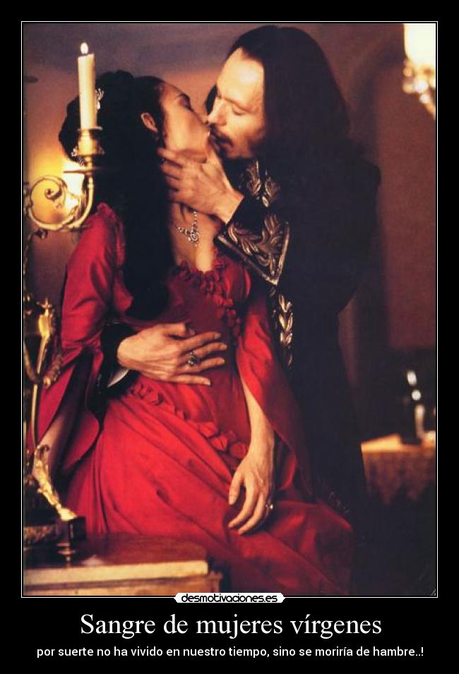 Sangre de mujeres vírgenes -