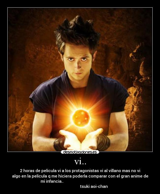 vi.. - 2 horas de pelicula vi a los protagonistas vi al villano mas no vi
algo en la pelicula q me hiciera poderla comparar con el gran anime de
mi infancia..
tsuki aoi-chan