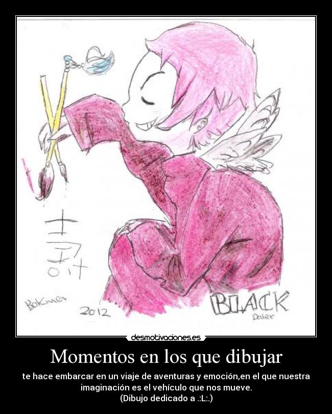 Momentos en los que dibujar -