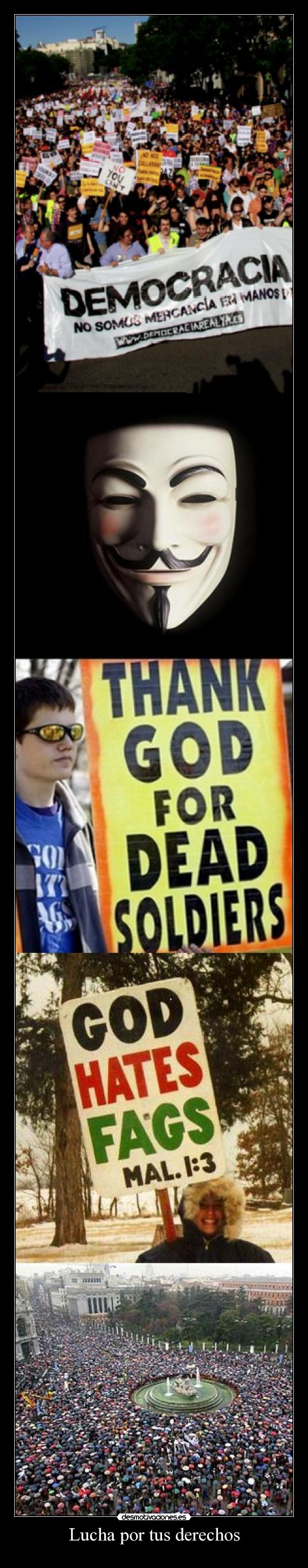 Lucha por tus derechos -