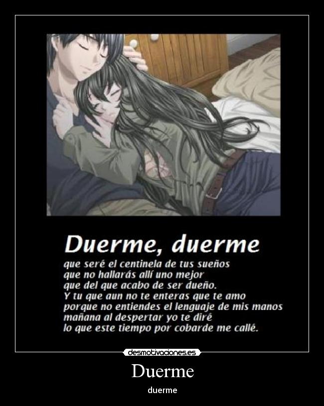 Duerme - duerme