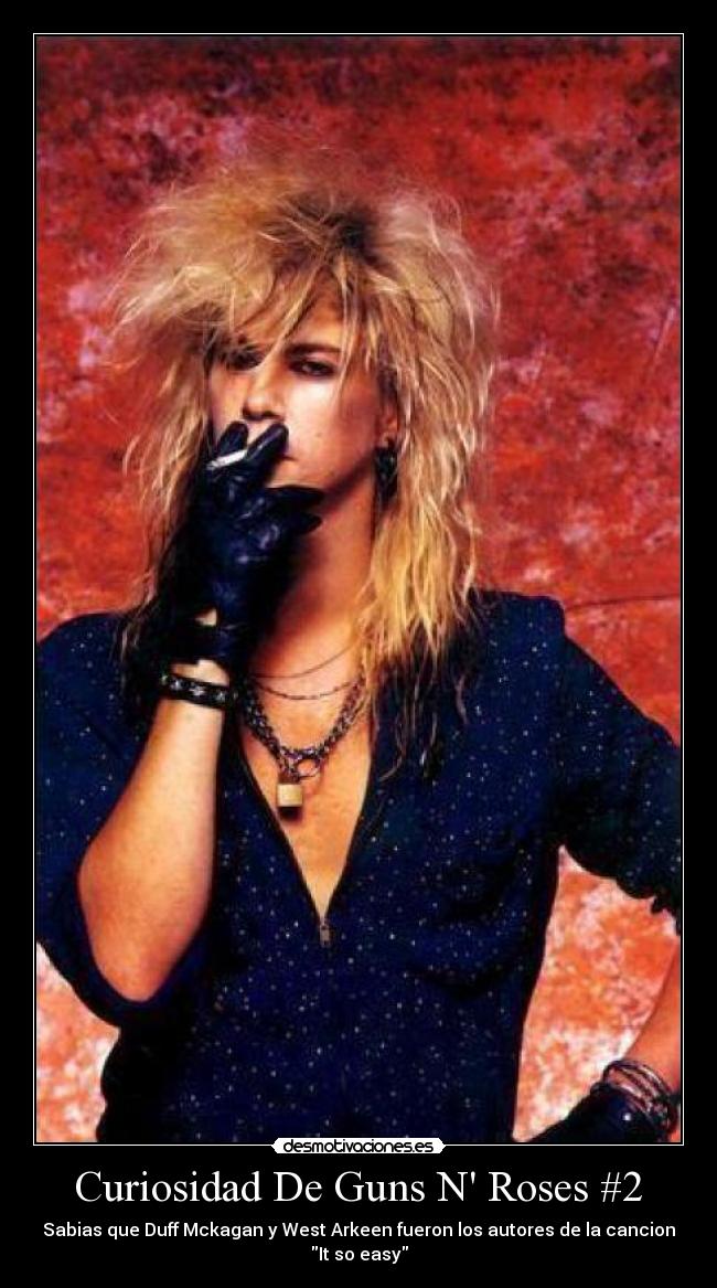 Curiosidad De Guns N Roses #2 -