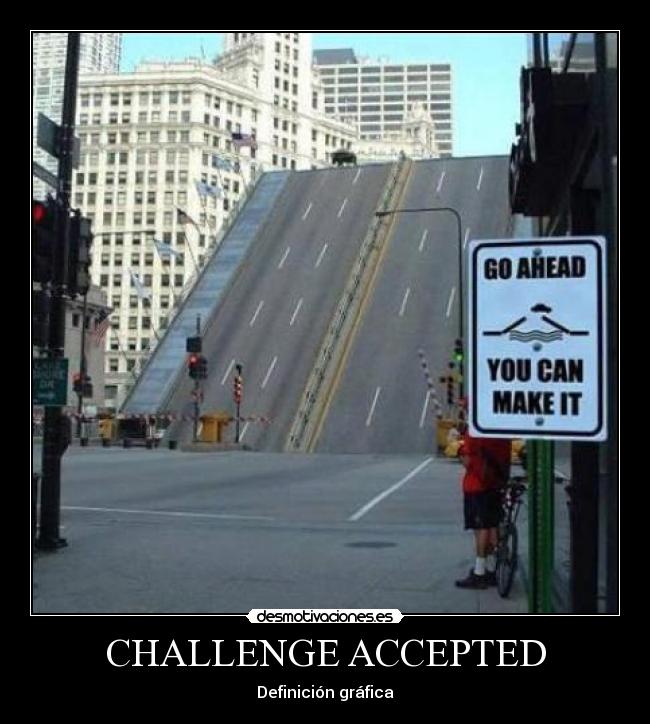 CHALLENGE ACCEPTED - Definición gráfica