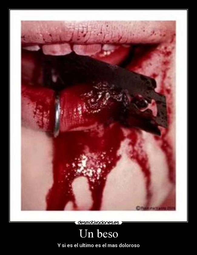 Un beso -