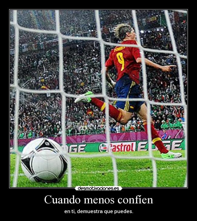 Cuando menos confíen - 