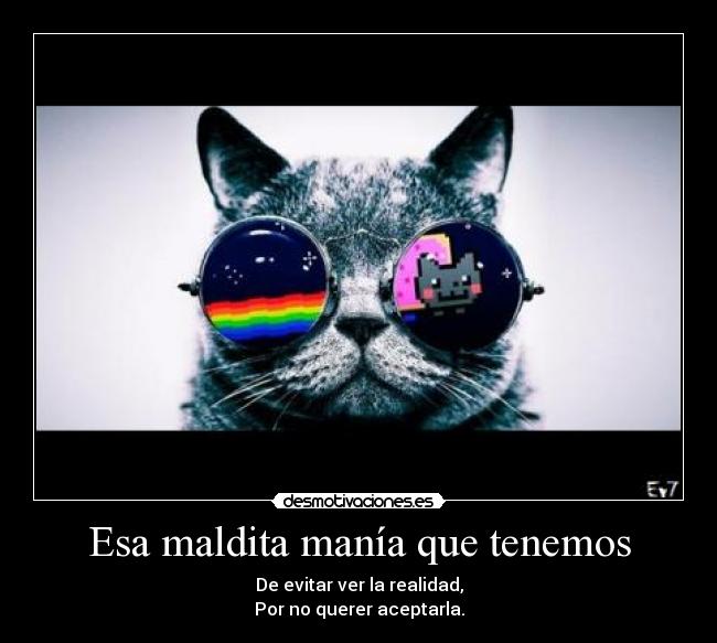 Esa maldita manía que tenemos -