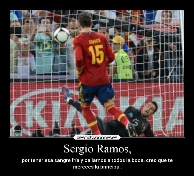 carteles ramos esta loco nos hizo sufrir cuando iba tirar penalti metio panenka desmotivaciones