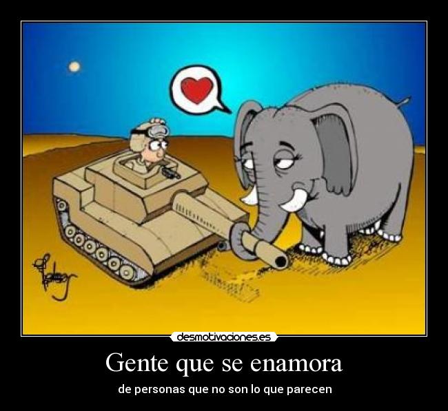 Gente que se enamora -