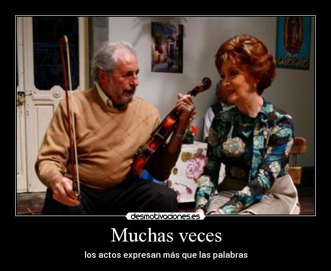 Muchas veces -