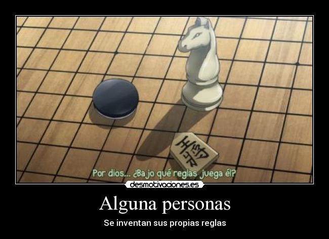 Alguna personas -