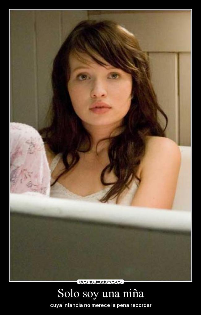 Solo soy una niña - cuya infancia no merece la pena recordar