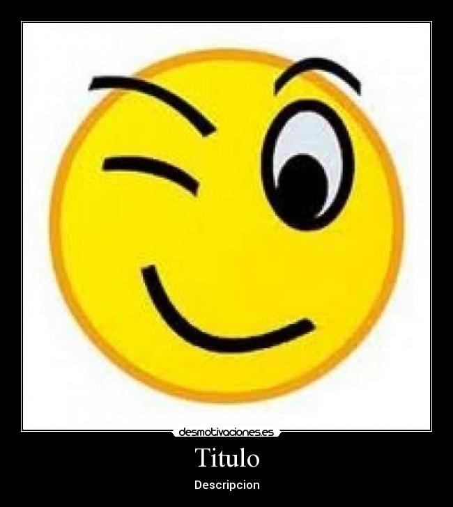 Titulo - Descripcion