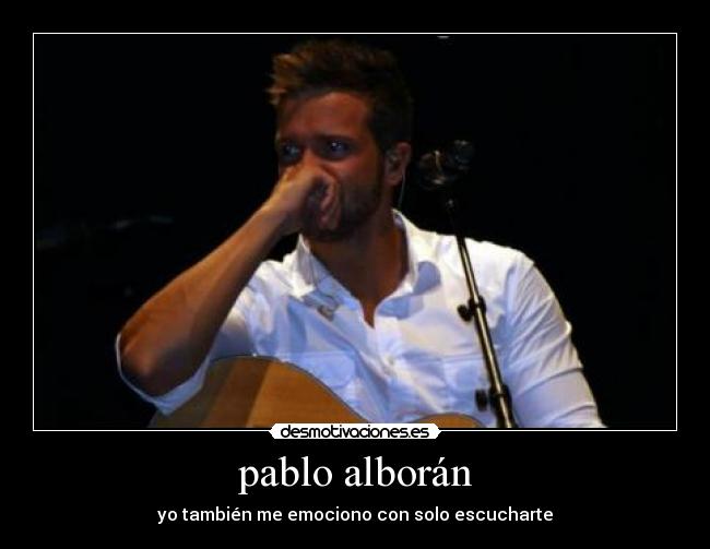pablo alborán -