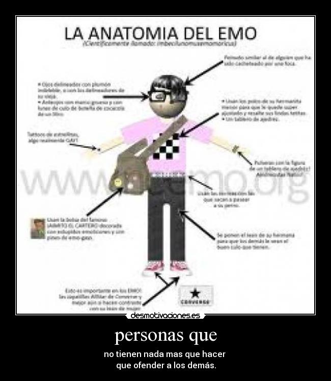 personas que -
