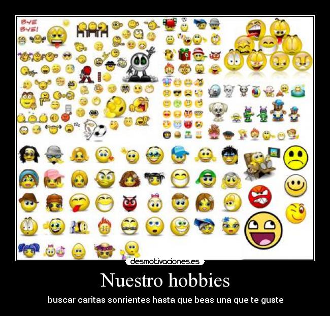 Nuestro hobbies - 