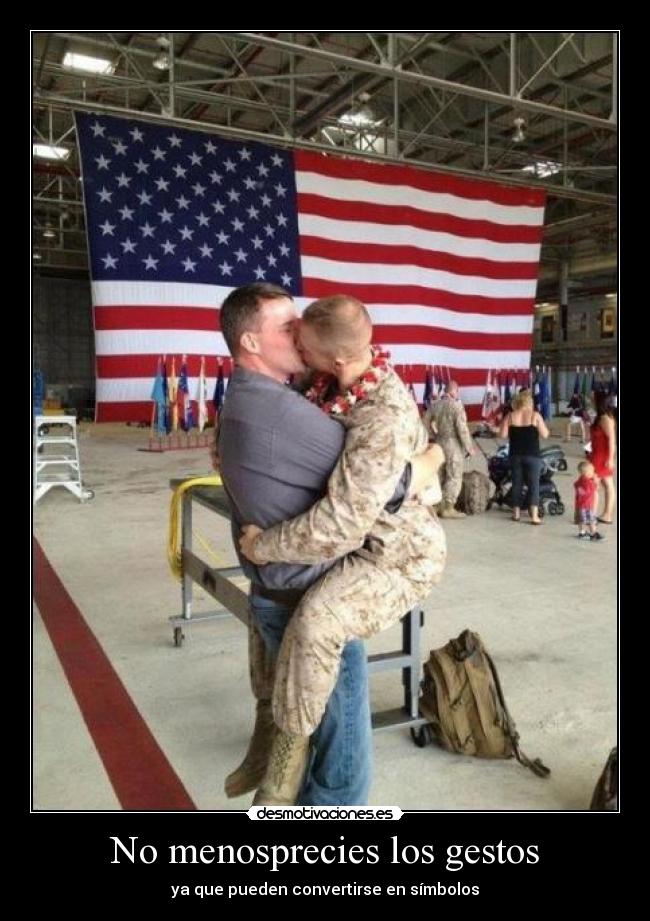 No menosprecies los gestos - 