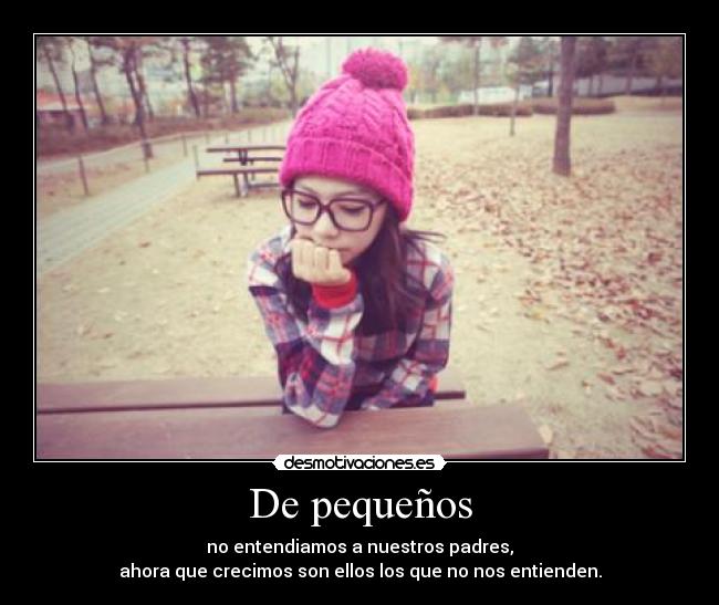 De pequeños - 