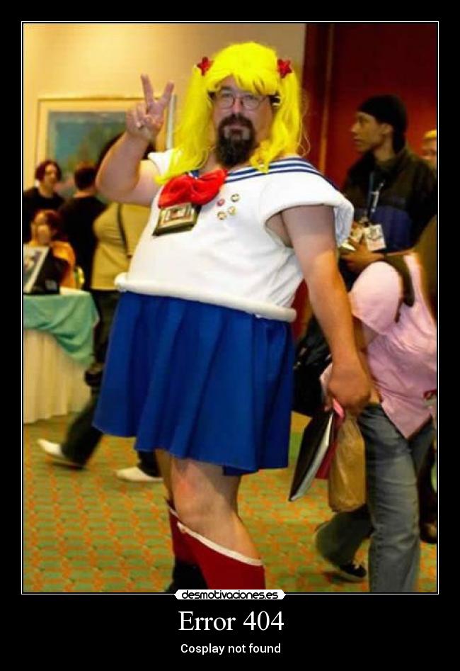 Error 404 - Cosplay not found