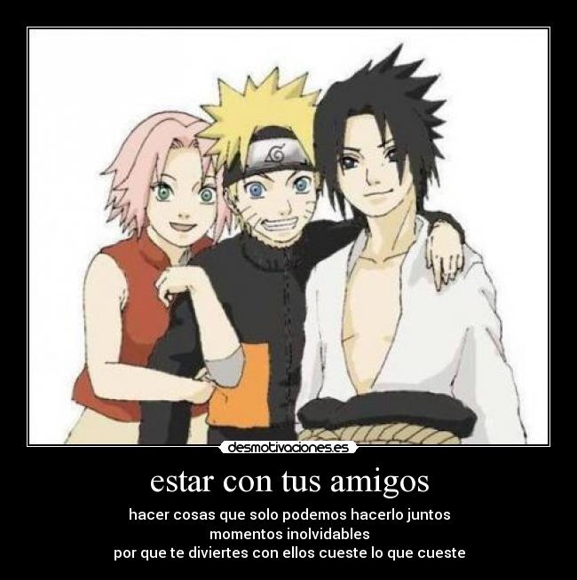 estar con tus amigos -