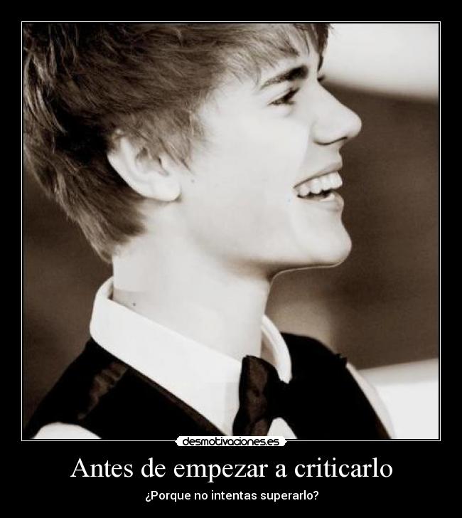 Antes de empezar a criticarlo - 