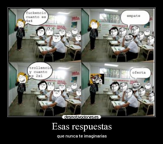 Esas respuestas - 