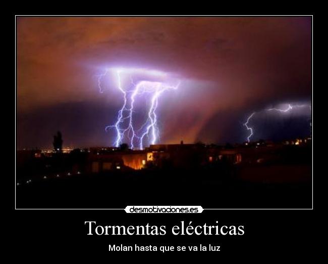 Tormentas eléctricas -