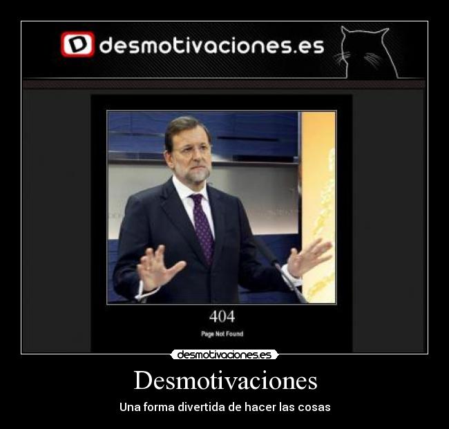 Desmotivaciones - Una forma divertida de hacer las cosas