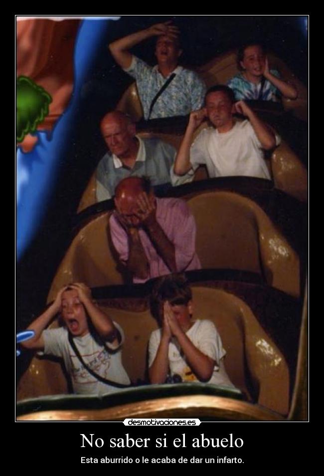 No saber si el abuelo - 