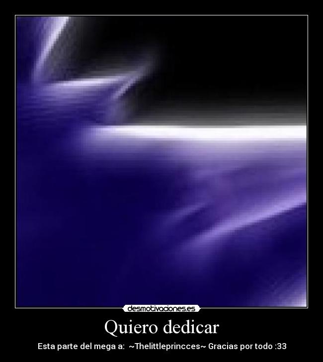 Quiero dedicar - 