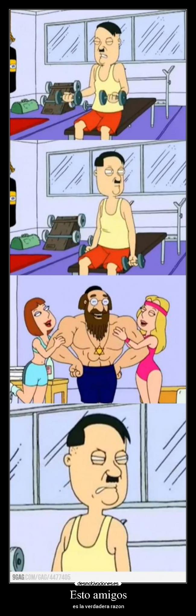 carteles amigos adolf hitler desmotivaciones