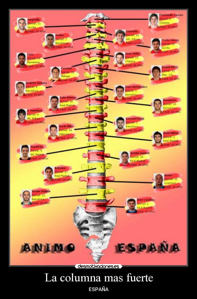 La columna mas fuerte -