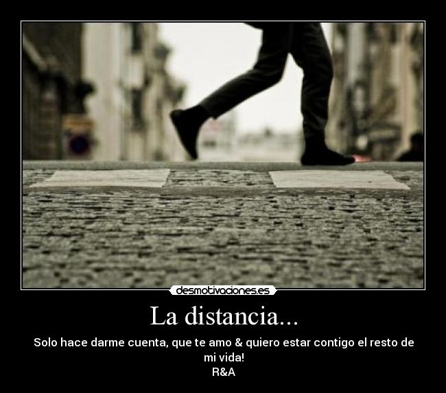 carteles distancia distancia obstaculo desmotivaciones