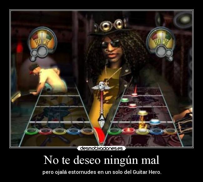 No te deseo ningún mal -