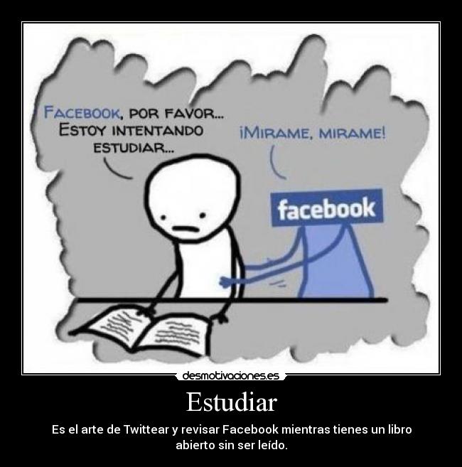 carteles estudiar desmotivaciones