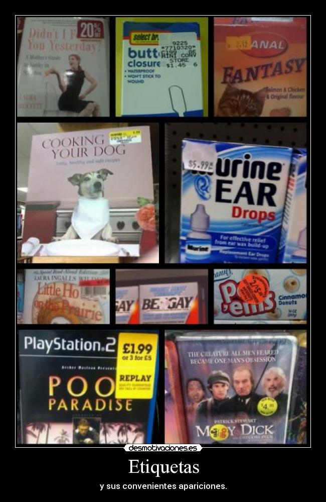 Etiquetas -