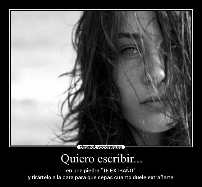 Quiero escribir... - 