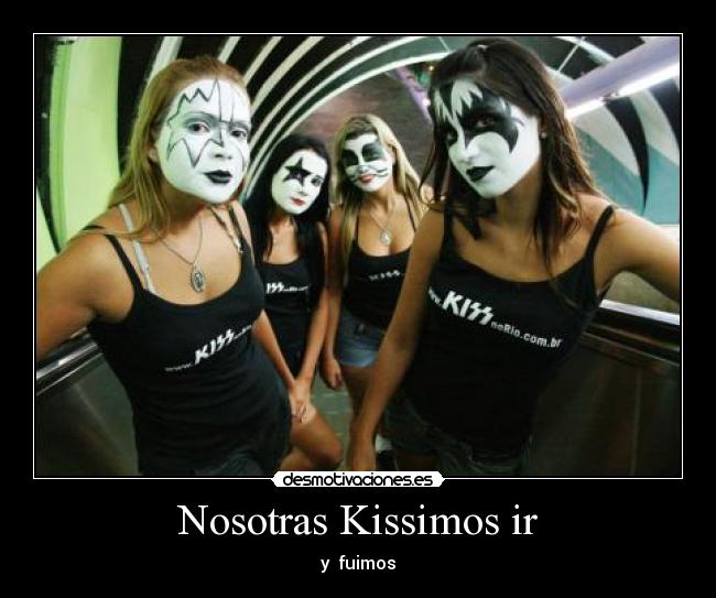 carteles kiss thats rock bitch desmotivaciones