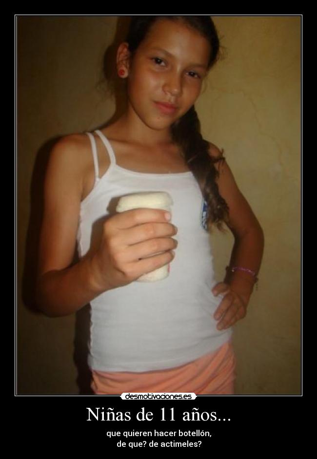 Niñas de 11 años... - 