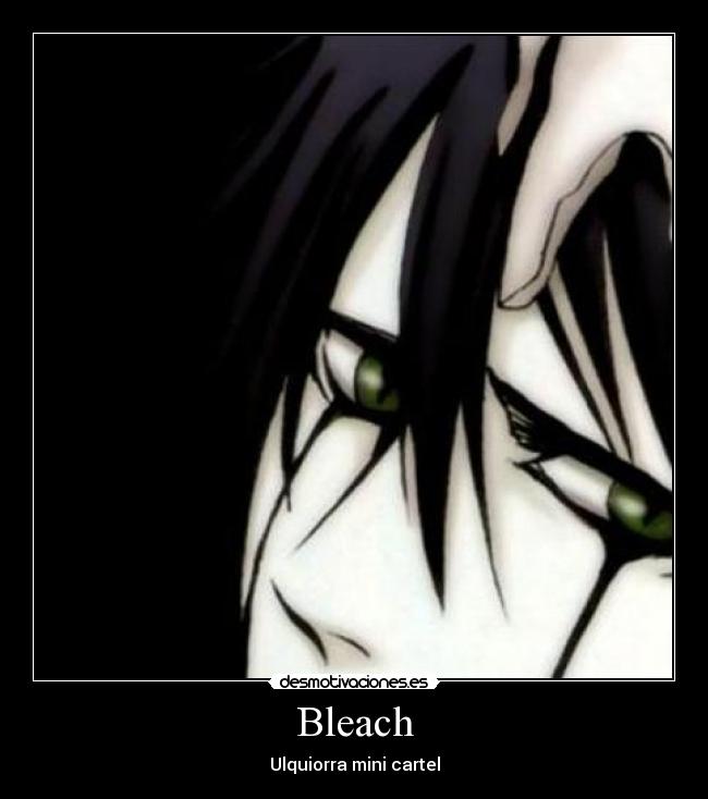 Bleach - Ulquiorra mini cartel