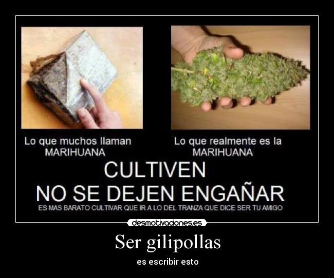 Ser gilipollas - 