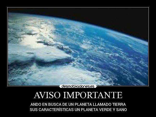 AVISO IMPORTANTE -