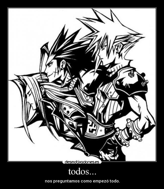 todos... - nos preguntamos como empezó todo.